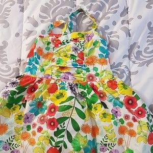 Girls floral dress